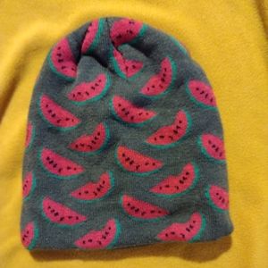 Torrid watermelon beanie